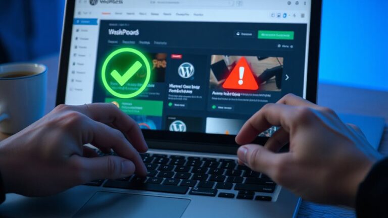 choose reputable vetted plugins
