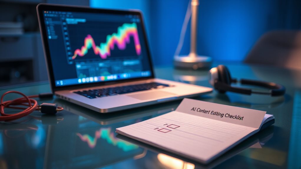 ai content editing checklist for rankings