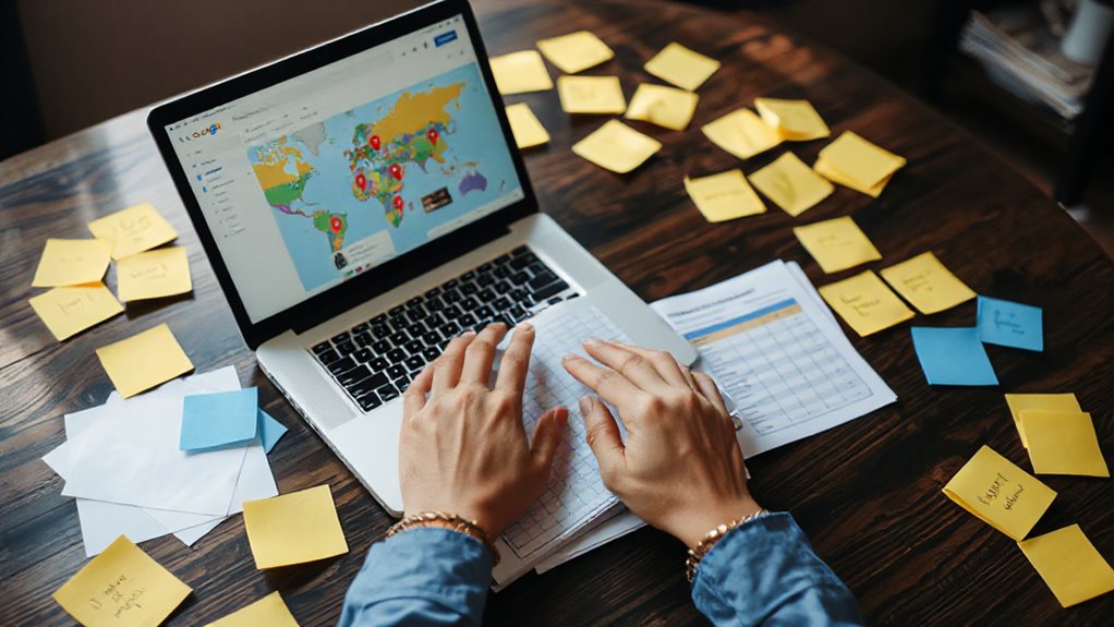 align categories with landing pages