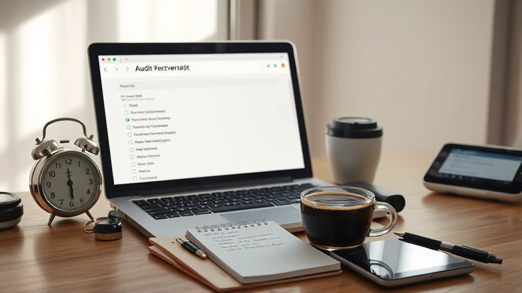 audit site against google guidelines