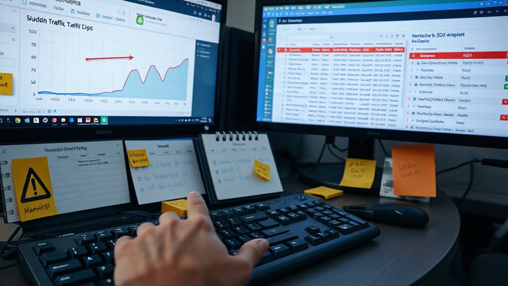 identifying negative seo attacks