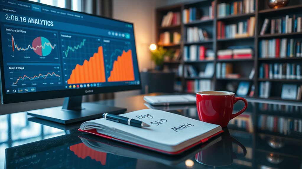 organic traffic rankings conversions rising