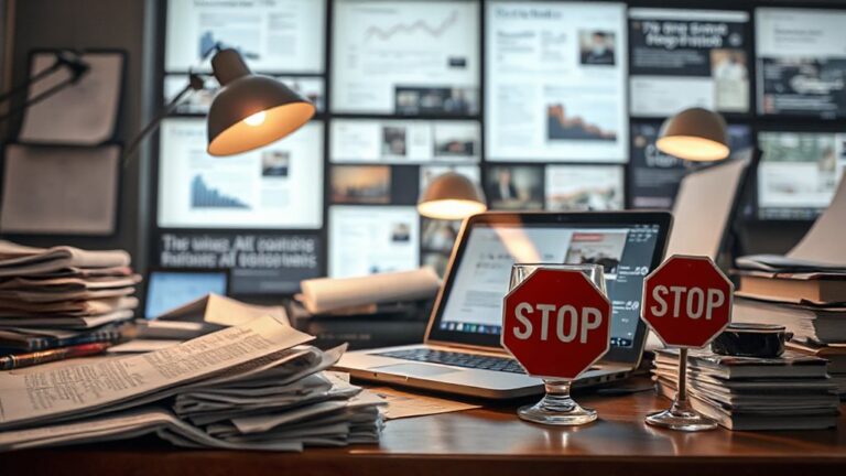 risks of bulk ai publishing