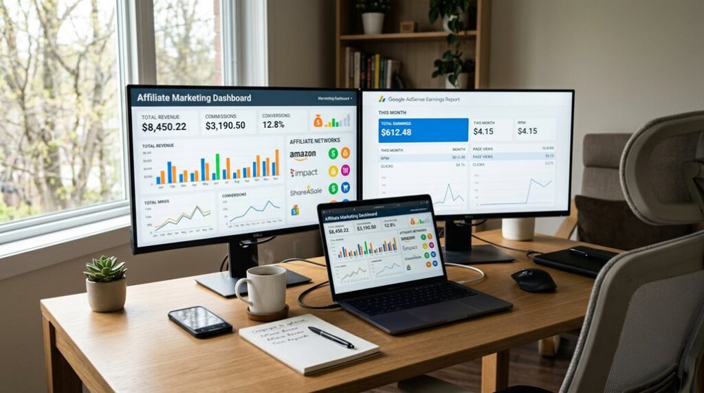 affiliate income comparison analysis