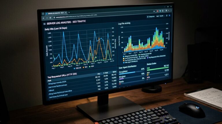 analyzing server logs seo