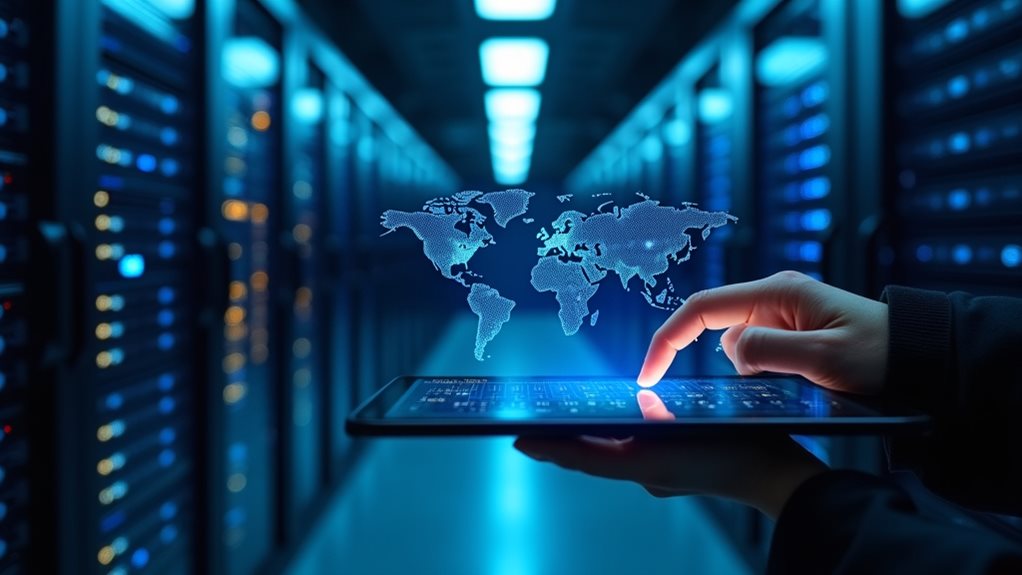 global network for faster delivery