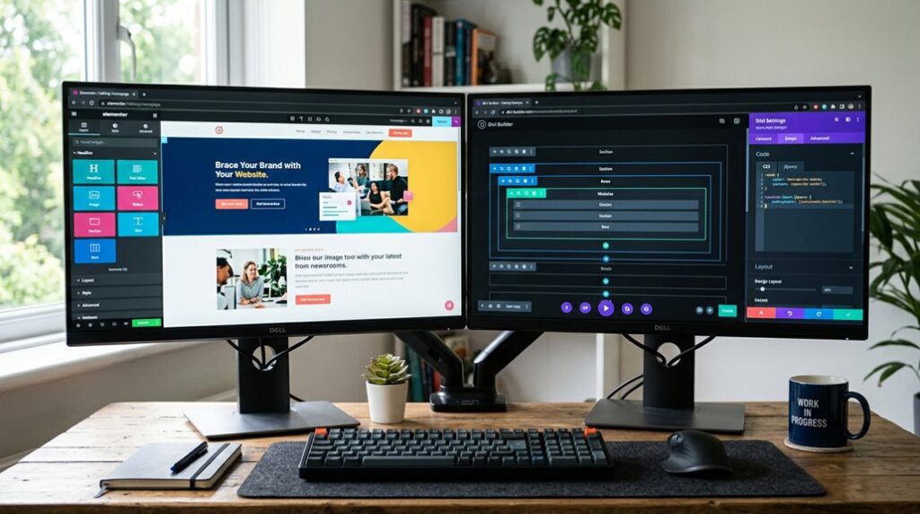 seo comparison of page builders