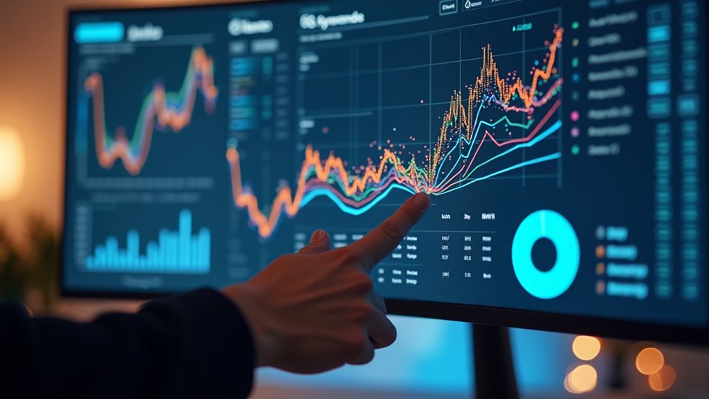 seo metrics visual analysis
