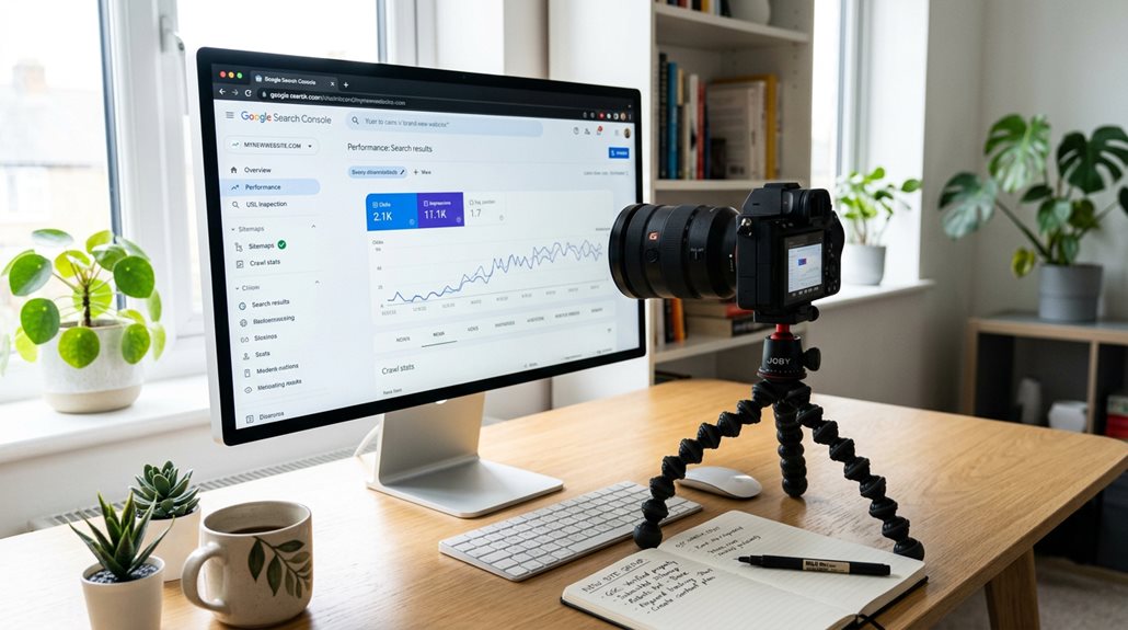 setting up search console