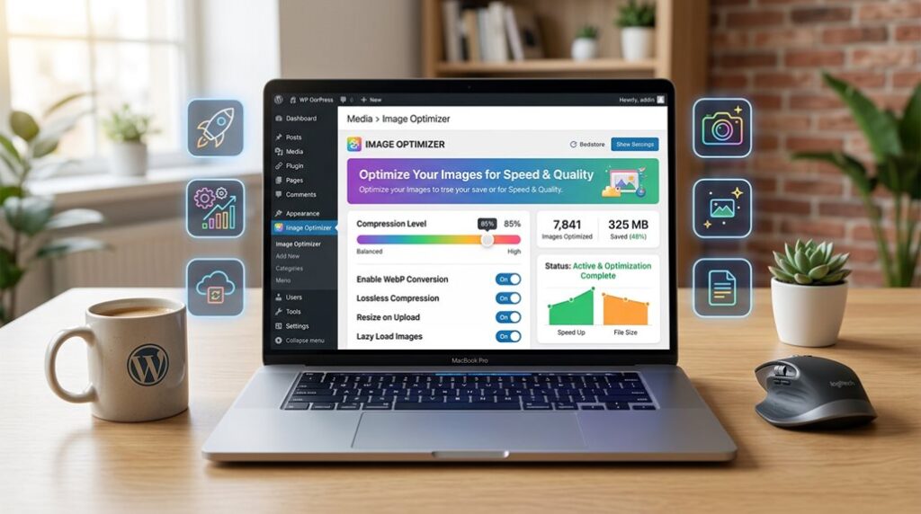 top wordpress image compression