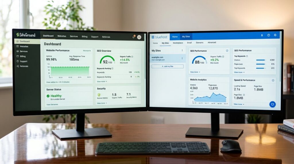 web hosting seo comparison
