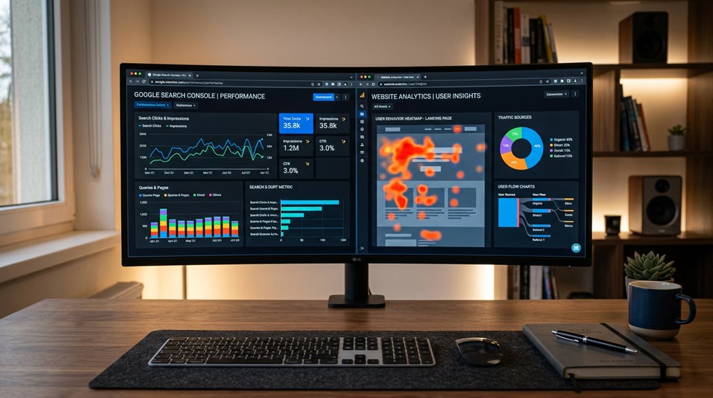 website performance insights comparison