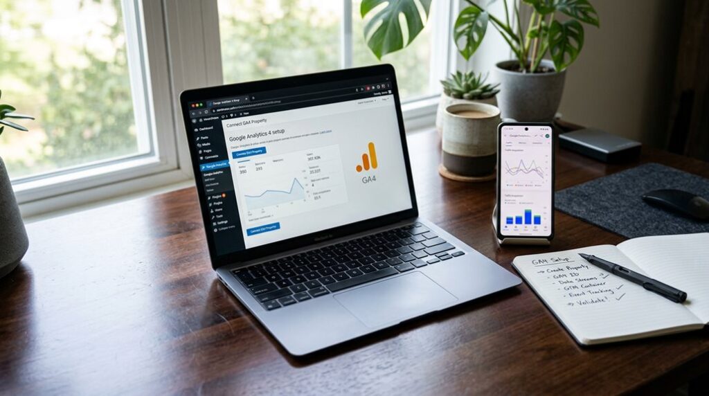 wordpress ga4 setup guide